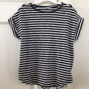 B&W Striped Short Sleeve